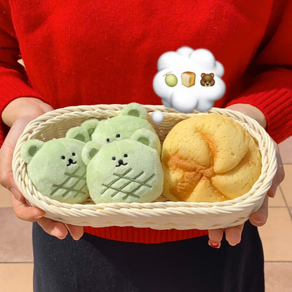 Jellyland Melon Bread Bear Keyring