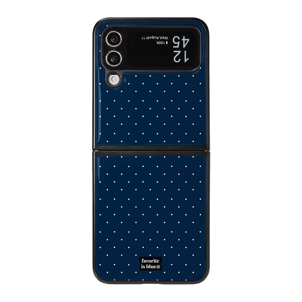 Midmaly Navy Dot Phone Case (Epoxy Bumper)