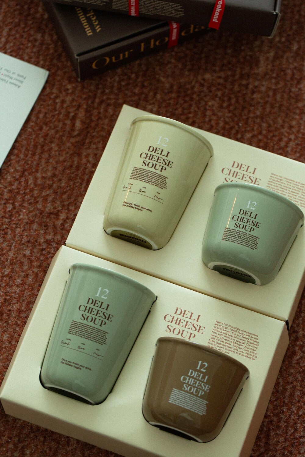 Momur [weekend 10] Holiday Deli Cup (2款/Set)