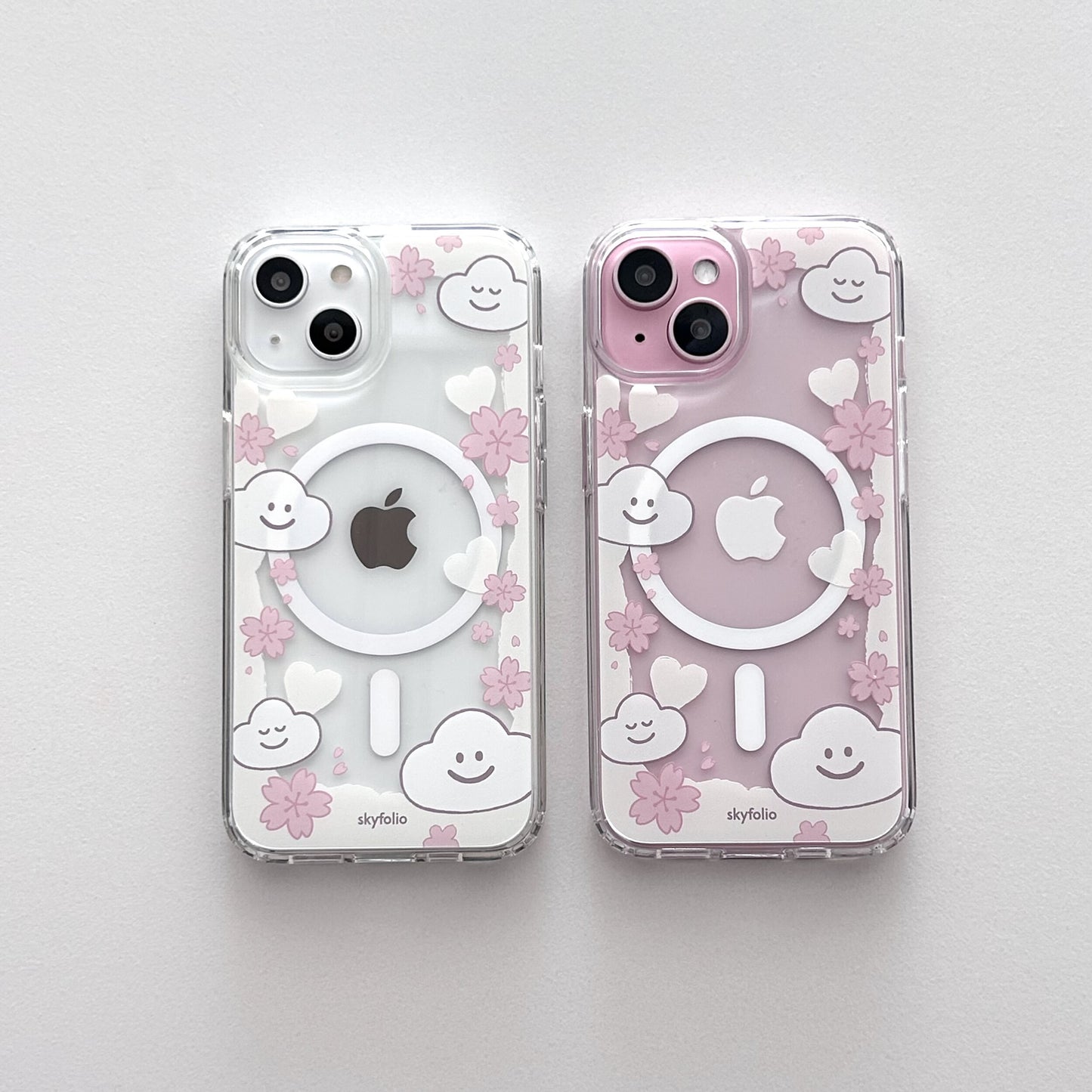 【加購價】Skyfolio Blossom Cloud Clear/Magsafe Case