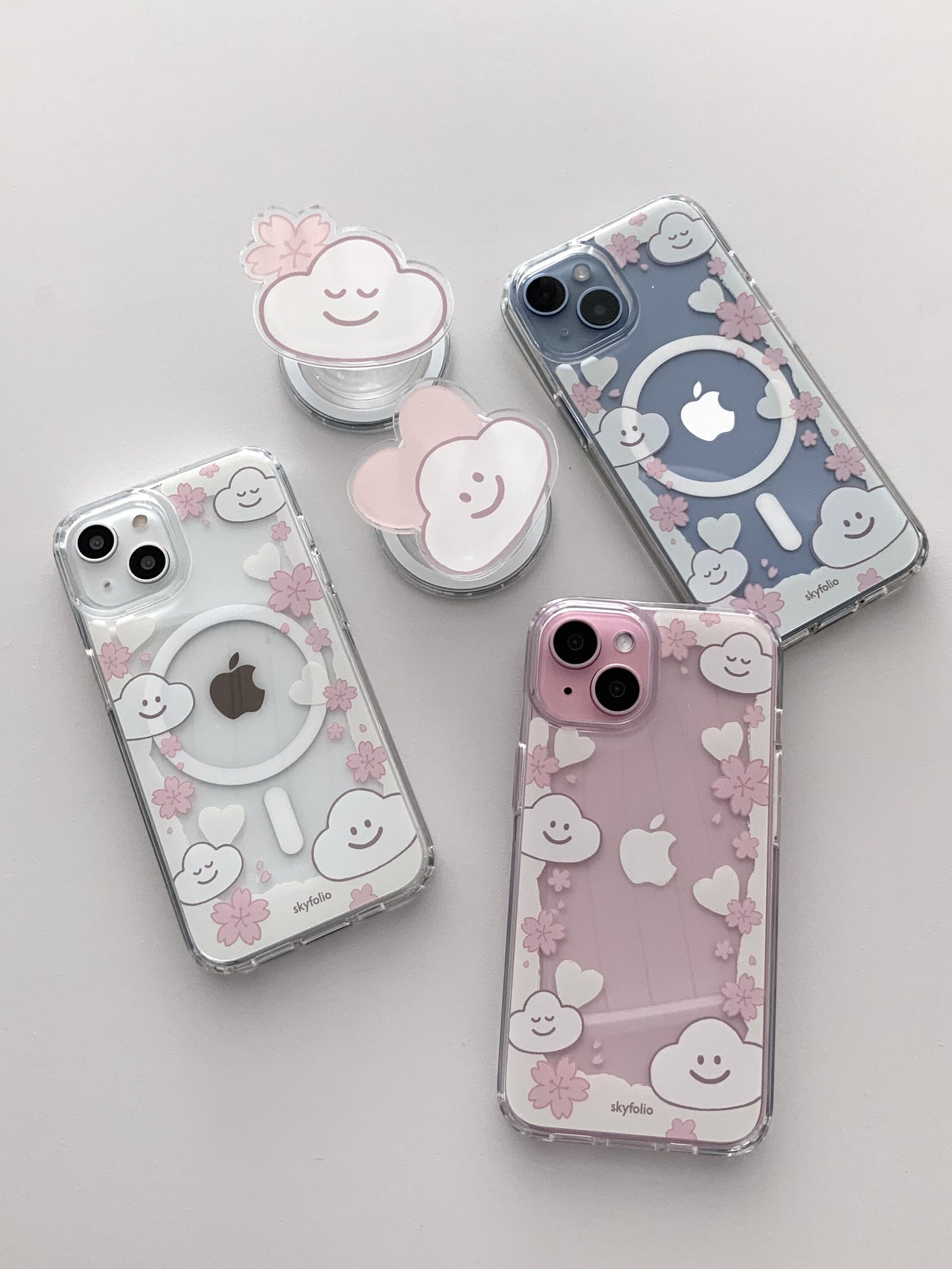 【加購價】Skyfolio Blossom Cloud Clear/Magsafe Case