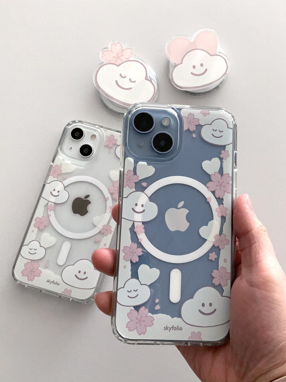 【加購價】Skyfolio Blossom Cloud Clear/Magsafe Case