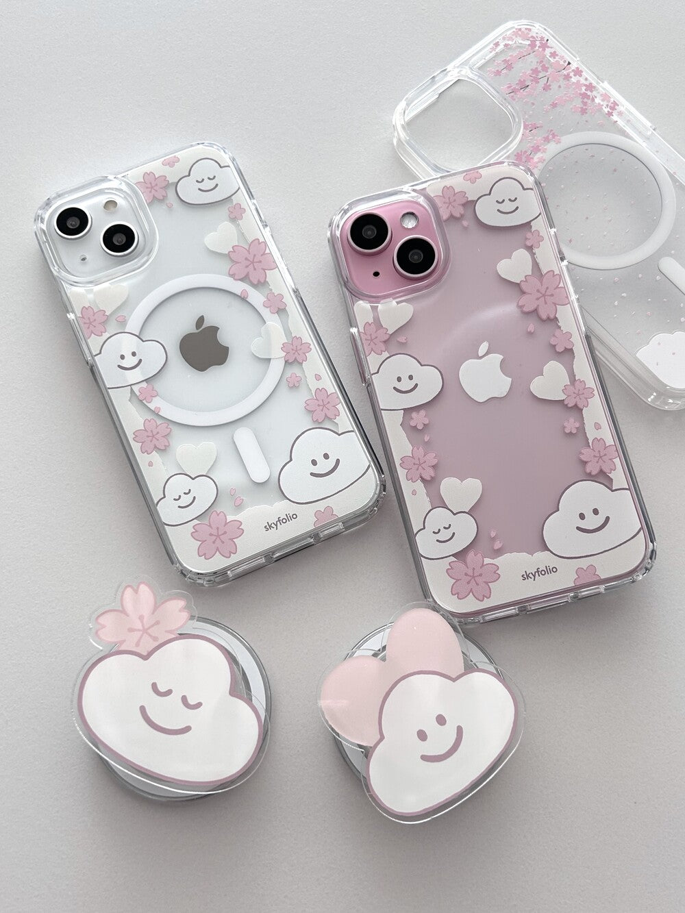 【加購價】Skyfolio Blossom Cloud Clear/Magsafe Case