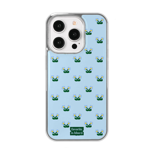 Midmaly Posy Phone Case (Silver Bumper)