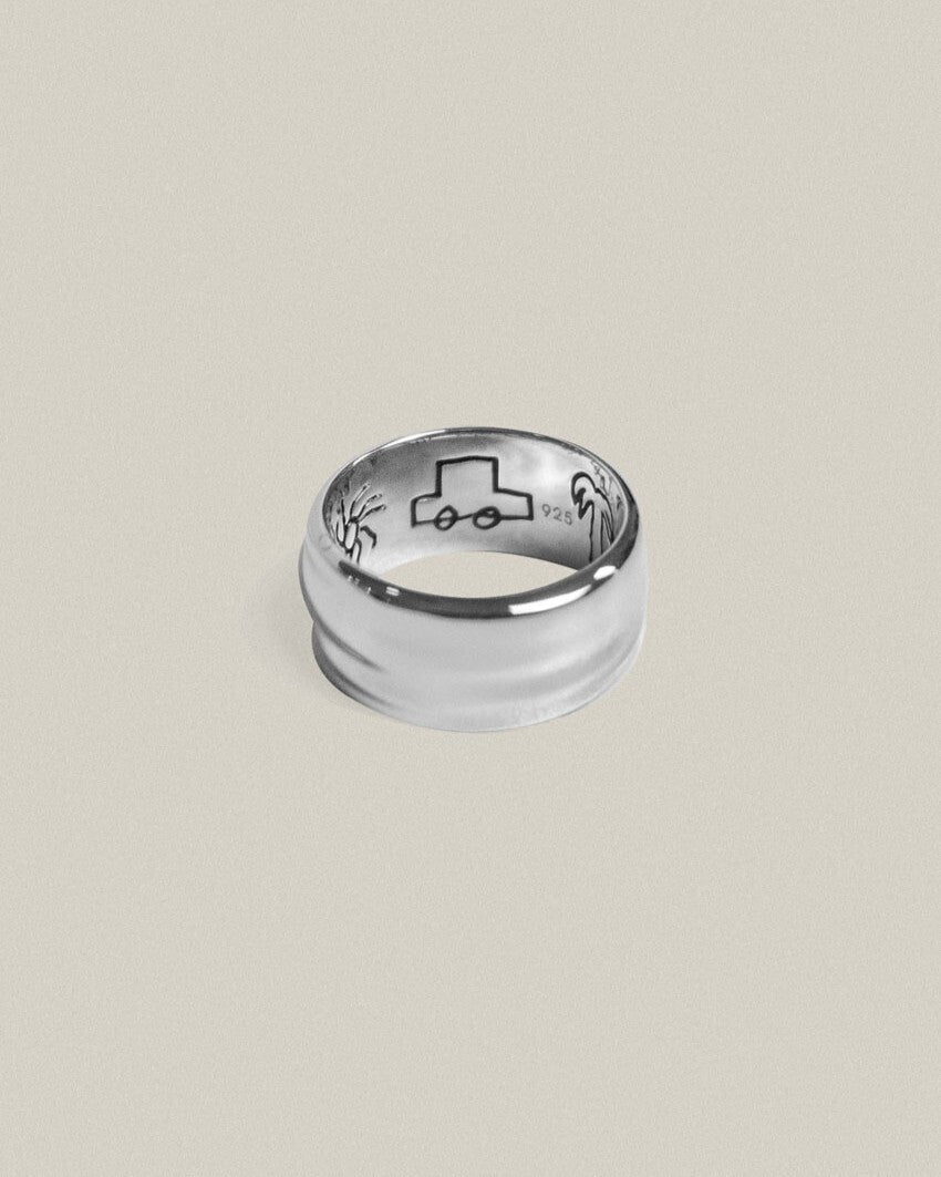 [partez x INAP] HIDDEN DRAWING RING