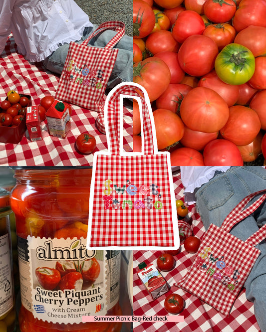 Jellyland Summer Picnic Bag #Tomato
