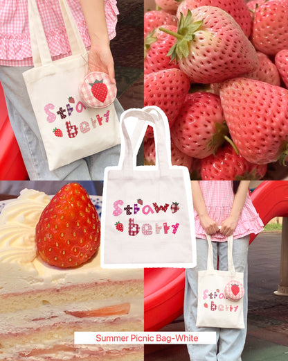 Jellyland Summer Picnic Bag #Strawberry