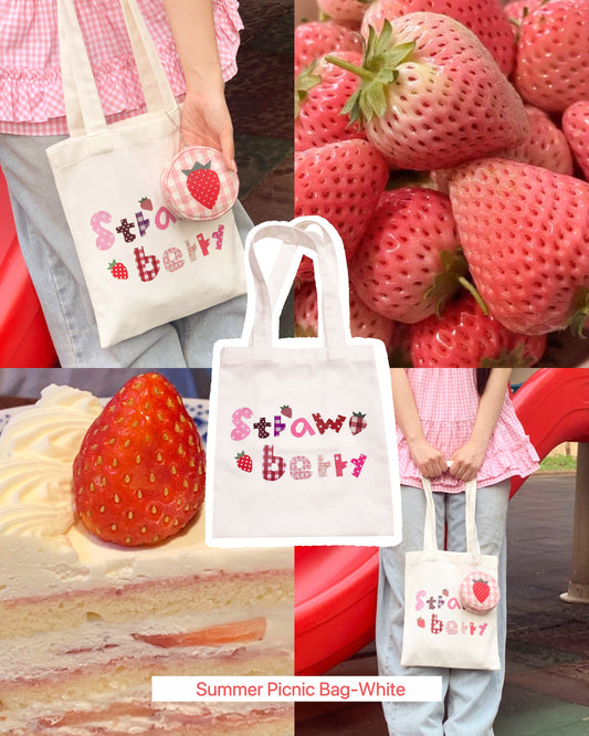 Jellyland Summer Picnic Bag #Strawberry