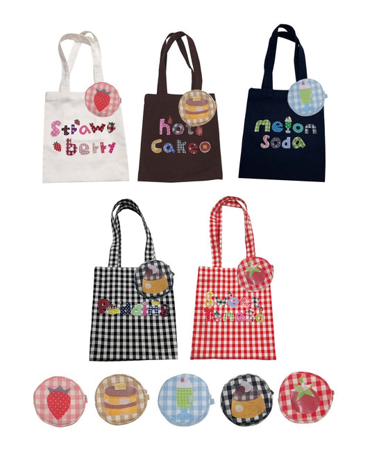 Jellyland Summer Picnic Bag & Pouch Set (各5色)
