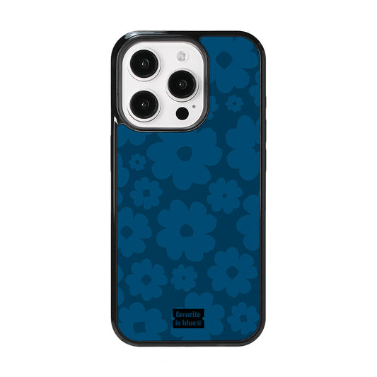 Midmaly Denim Flower Phone Case (Epoxy Bumper)