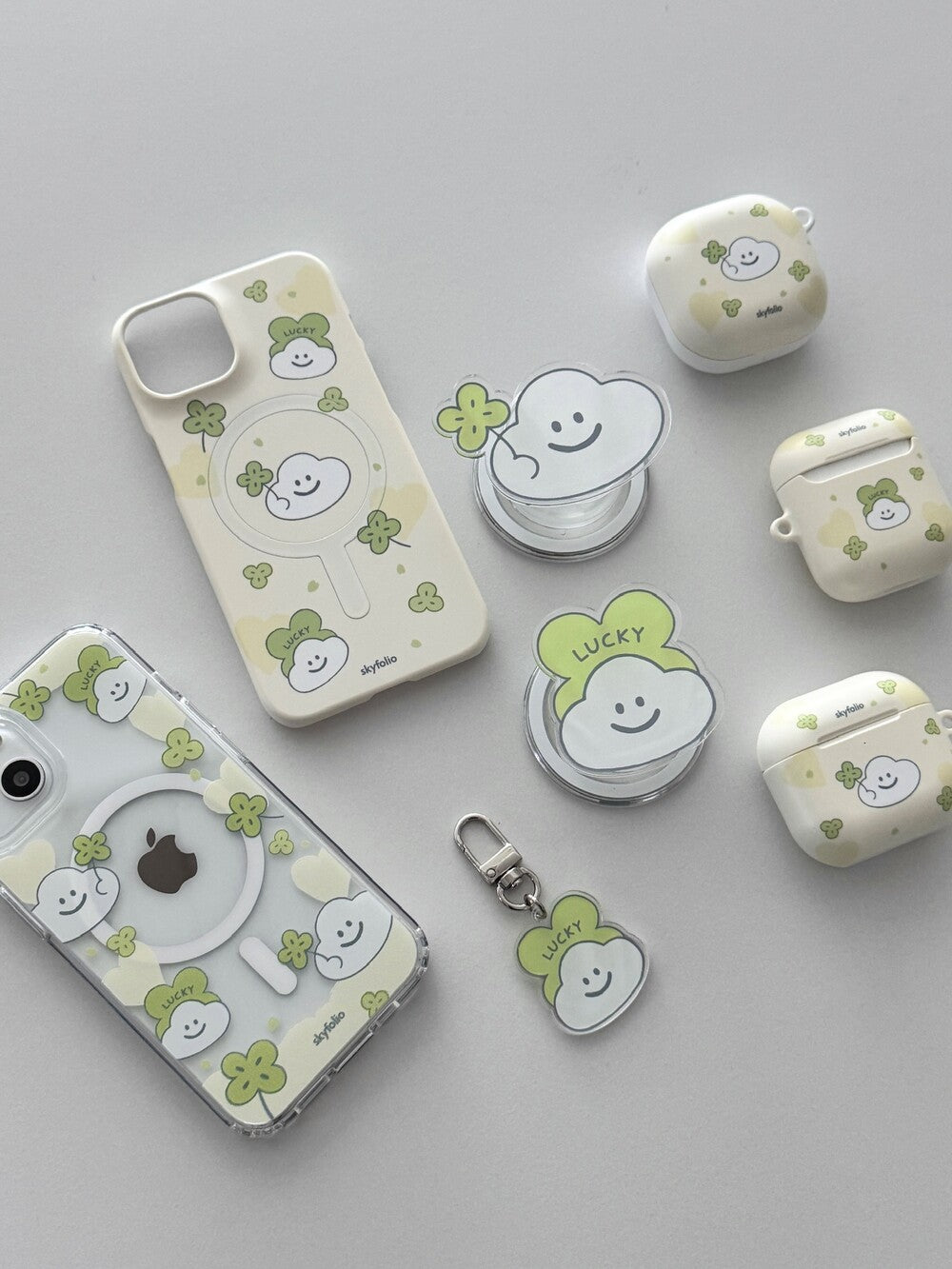 【加購價】Skyfolio Clover Cloud Magsafe Clear/Hard Case