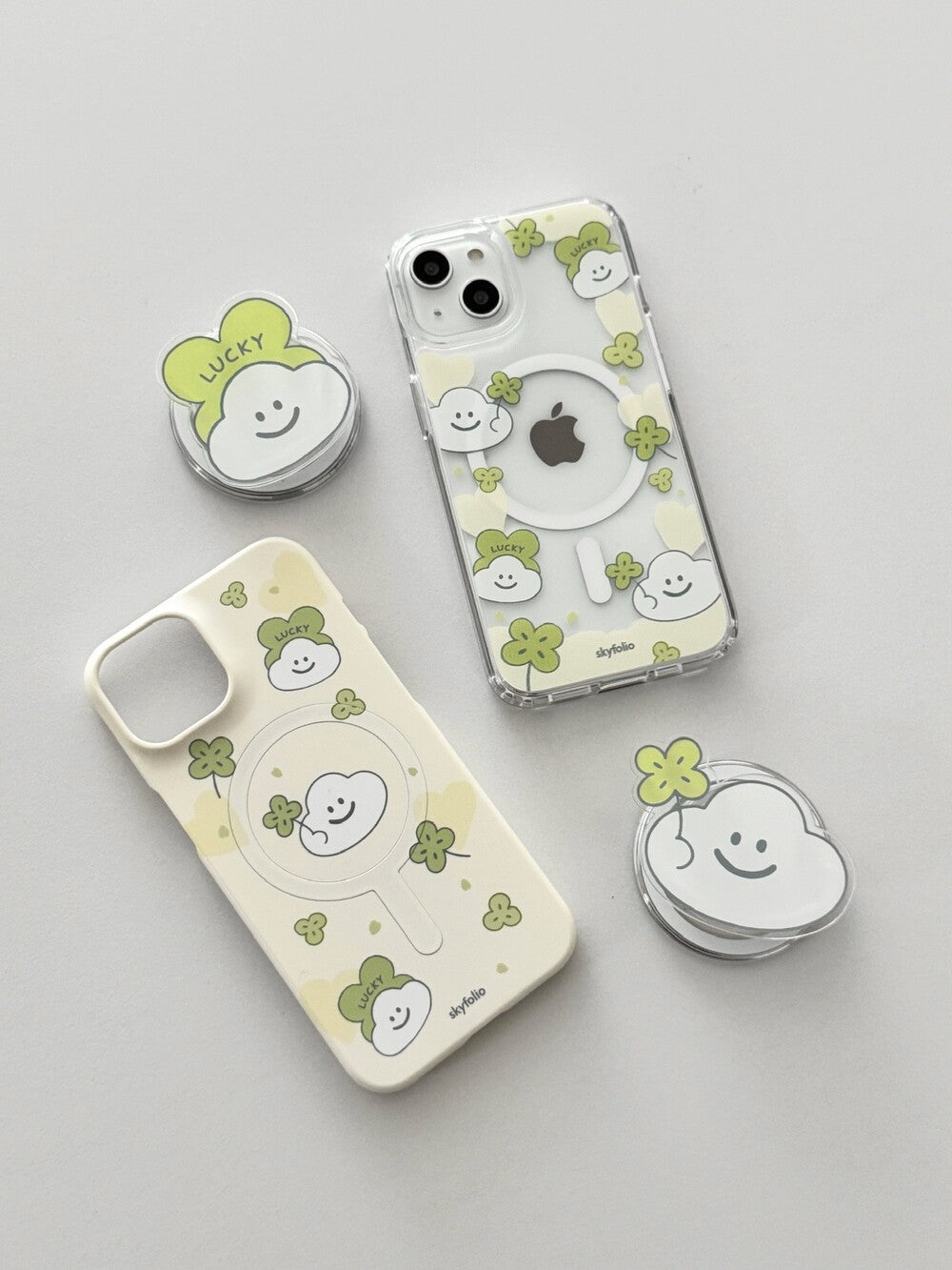 【加購價】Skyfolio Clover Cloud Magsafe Clear/Hard Case