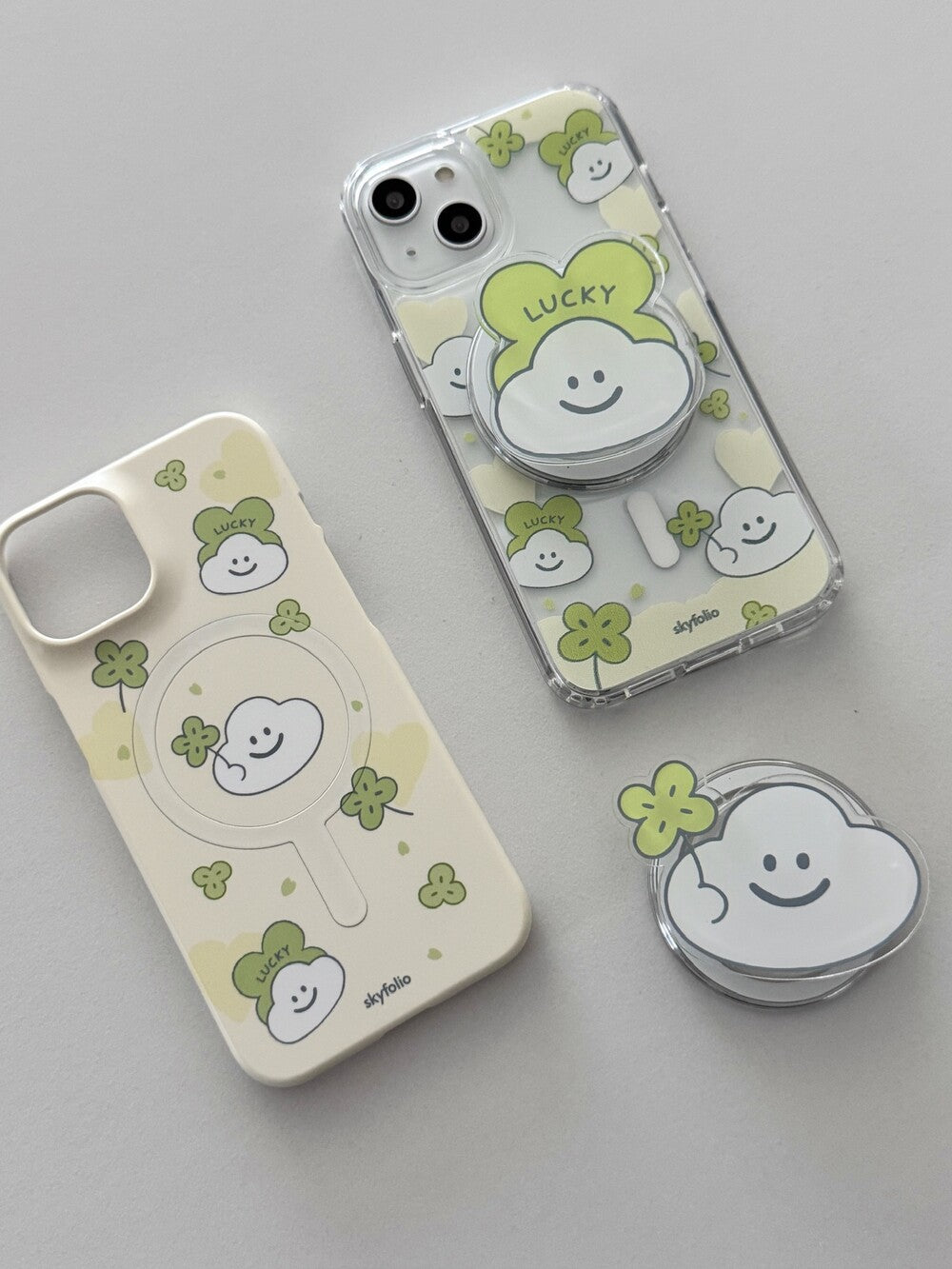 【加購價】Skyfolio Clover Cloud Magsafe Clear/Hard Case