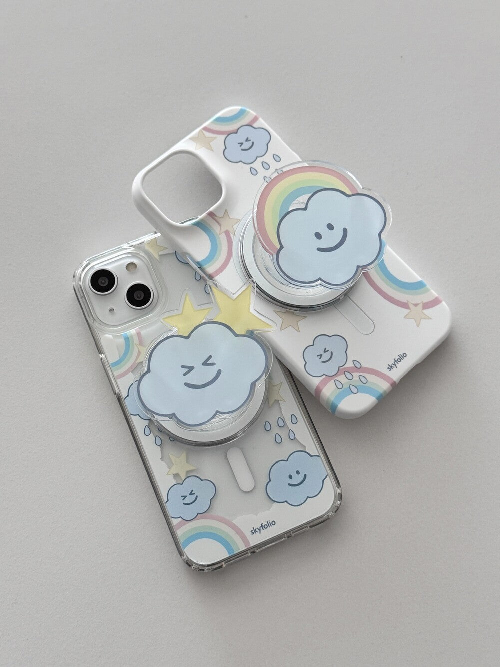 【加購價】Skyfolio Rainbow Cloud Magsafe Clear/Hard Case