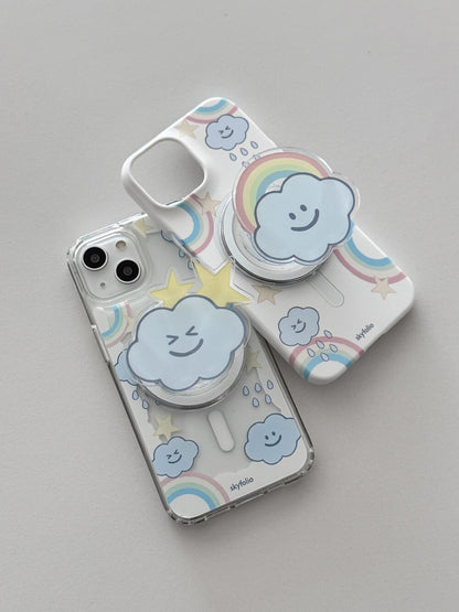 【加購價】Skyfolio Rainbow Cloud Magsafe Clear/Hard Case