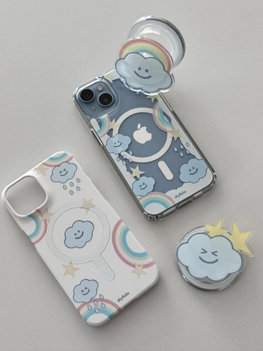 【加購價】Skyfolio Rainbow Cloud Magsafe Clear/Hard Case