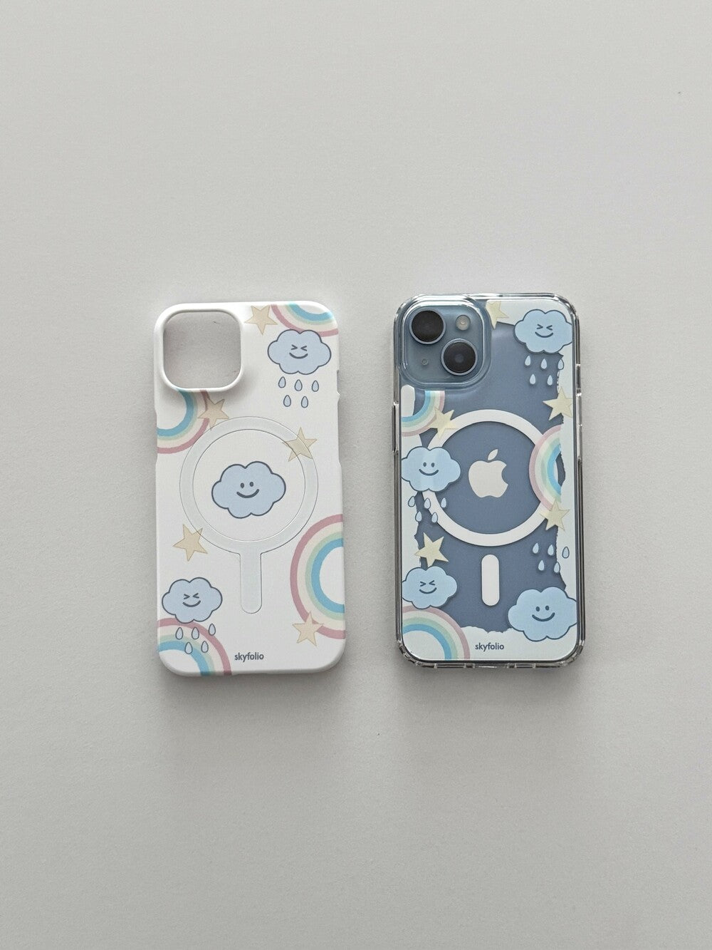 【加購價】Skyfolio Rainbow Cloud Magsafe Clear/Hard Case