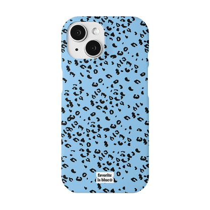 Midmaly Leopard Blue Phone Case (Glossy Hard)