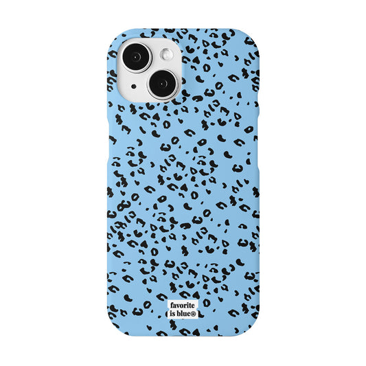 Midmaly Leopard Blue Phone Case (Glossy Hard)