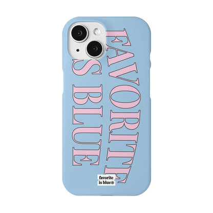 Midmaly Cosy Blue Phone Case (Glossy Hard)