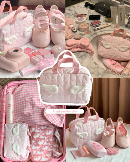 Jellyland Signature Pouch - Angel Pink 手提化妝袋