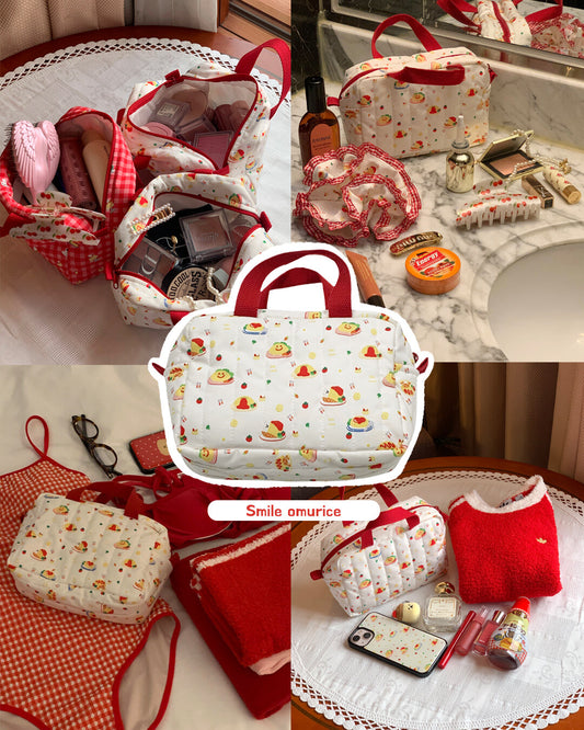 Jellyland Signature Pouch - Smile omurice 手提化妝袋