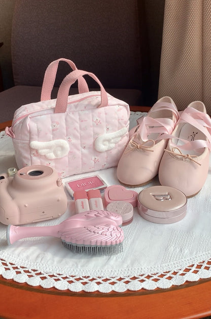 Jellyland Signature Pouch - Angel Pink 手提化妝袋