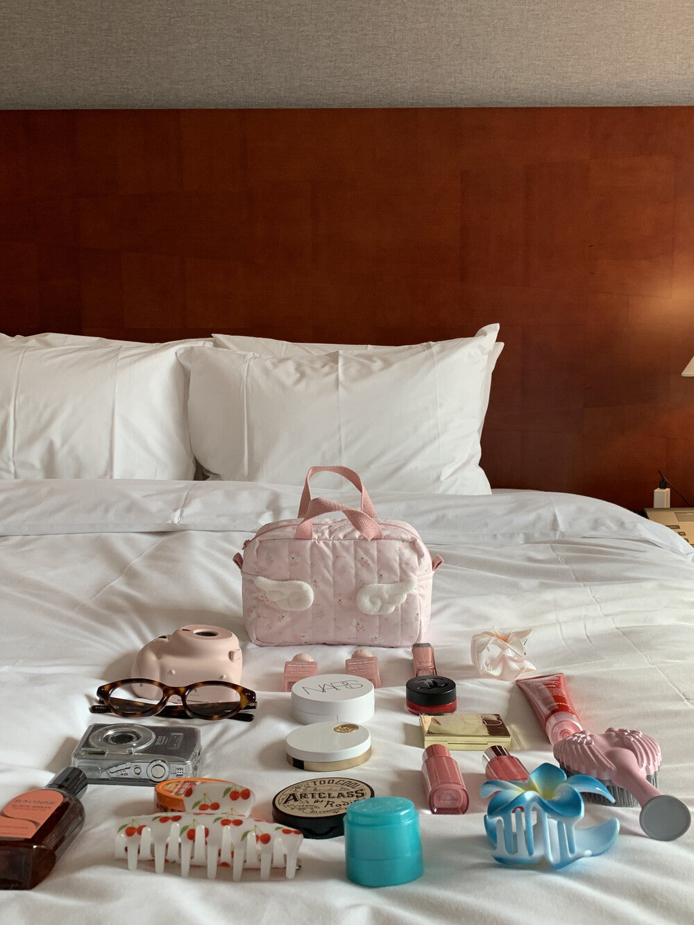 Jellyland Signature Pouch - Angel Pink 手提化妝袋