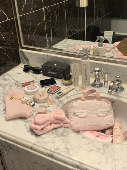 Jellyland Signature Pouch - Angel Pink 手提化妝袋
