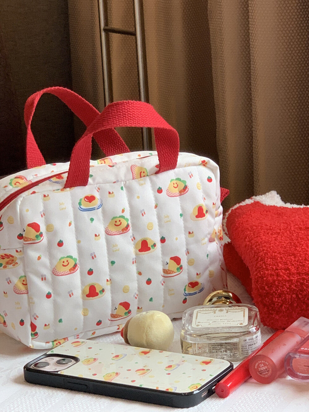 Jellyland Signature Pouch - Smile omurice 手提化妝袋