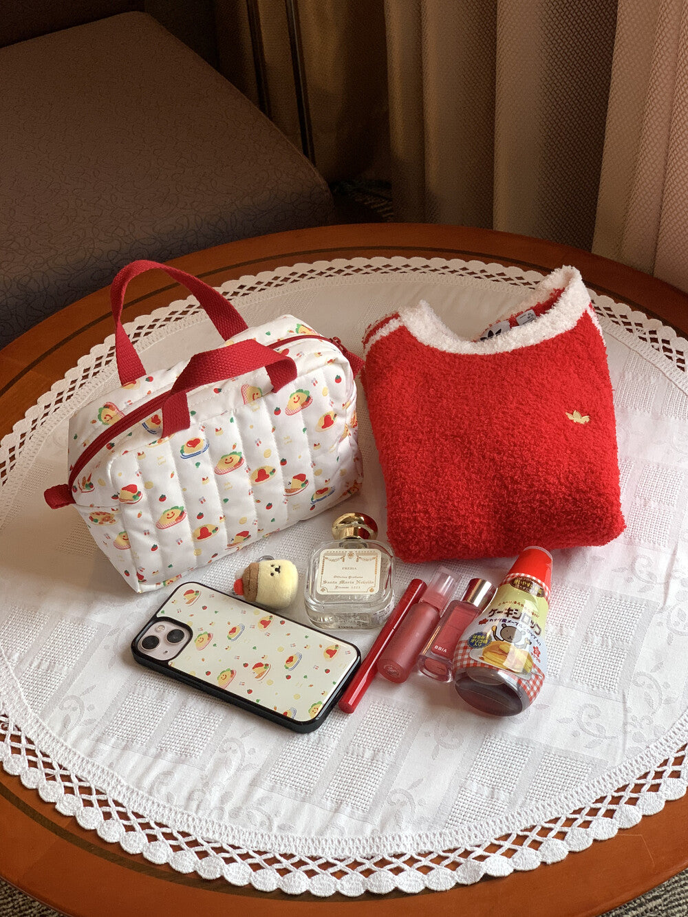 Jellyland Signature Pouch - Smile omurice 手提化妝袋