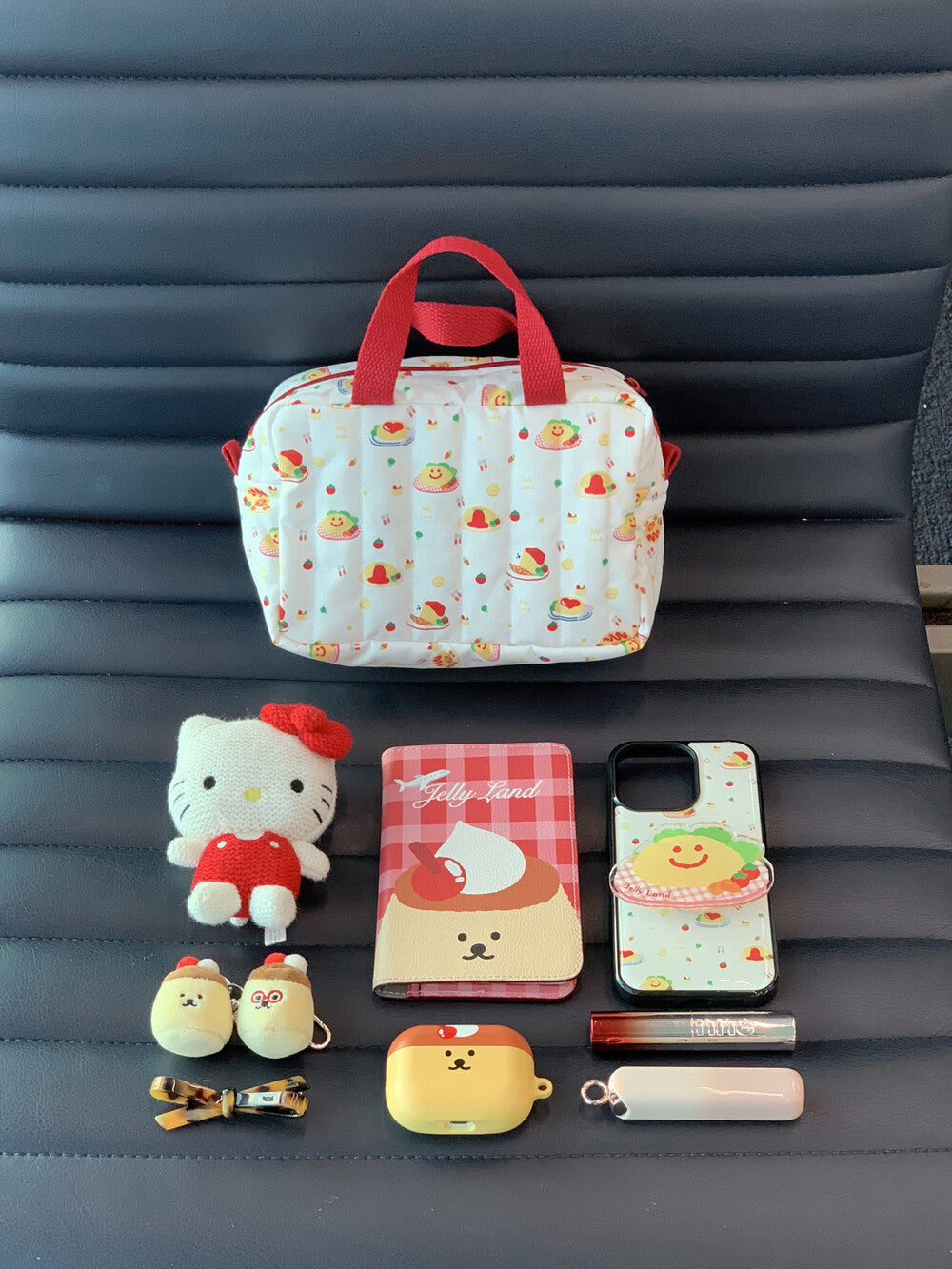 Jellyland Signature Pouch - Smile omurice 手提化妝袋