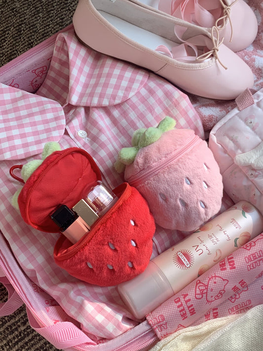 【新上架優惠🍓】Jellyland Pink Strawberry Pouch