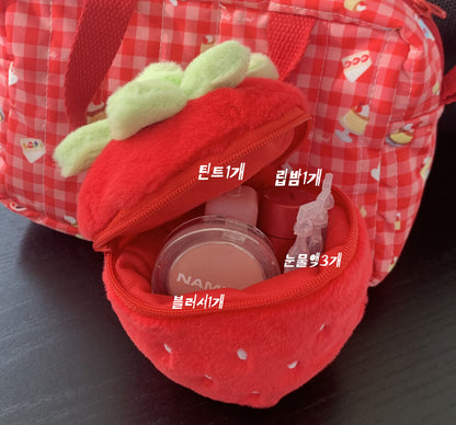 【新上架優惠🍓】Jellyland Red Strawberry Pouch
