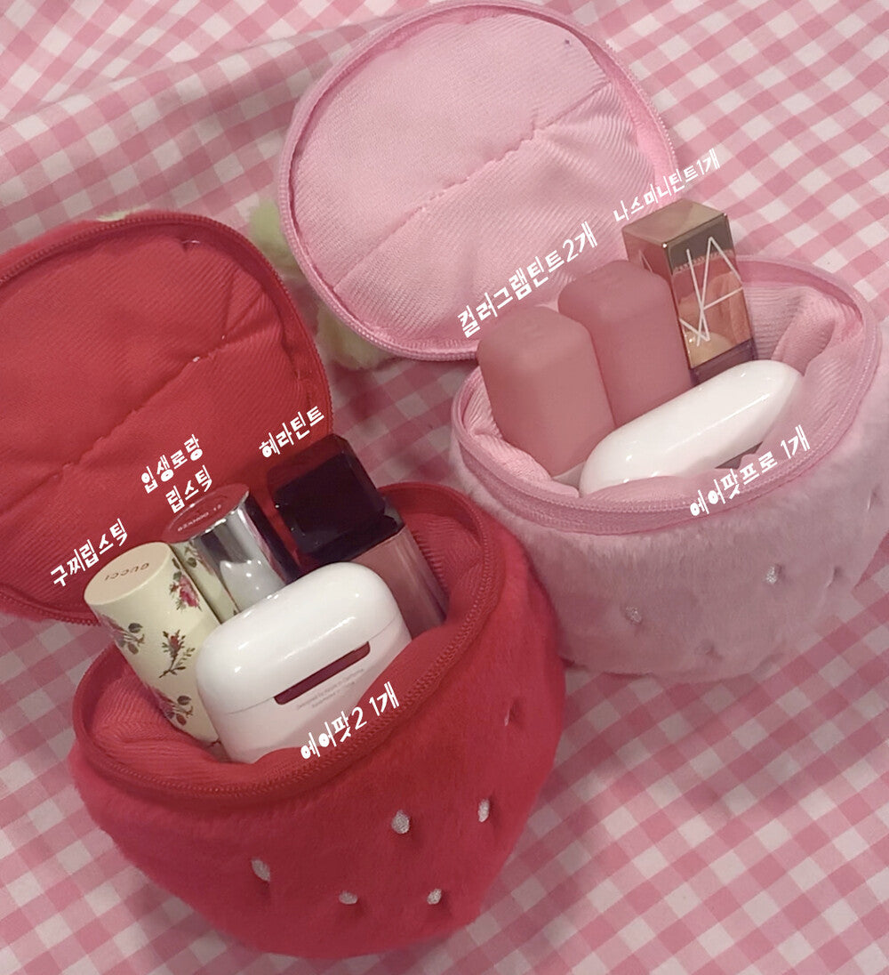 【新上架優惠🍓】Jellyland Pink Strawberry Pouch