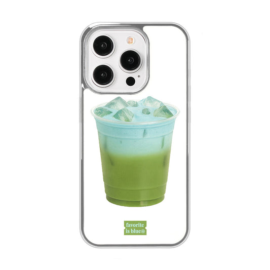 Midmaly Green Tea Phone Case (Silver Bumper)