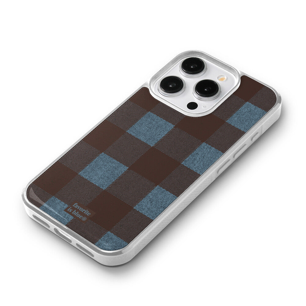 Midmaly Cocoa Phone Case (Silver Bumper)