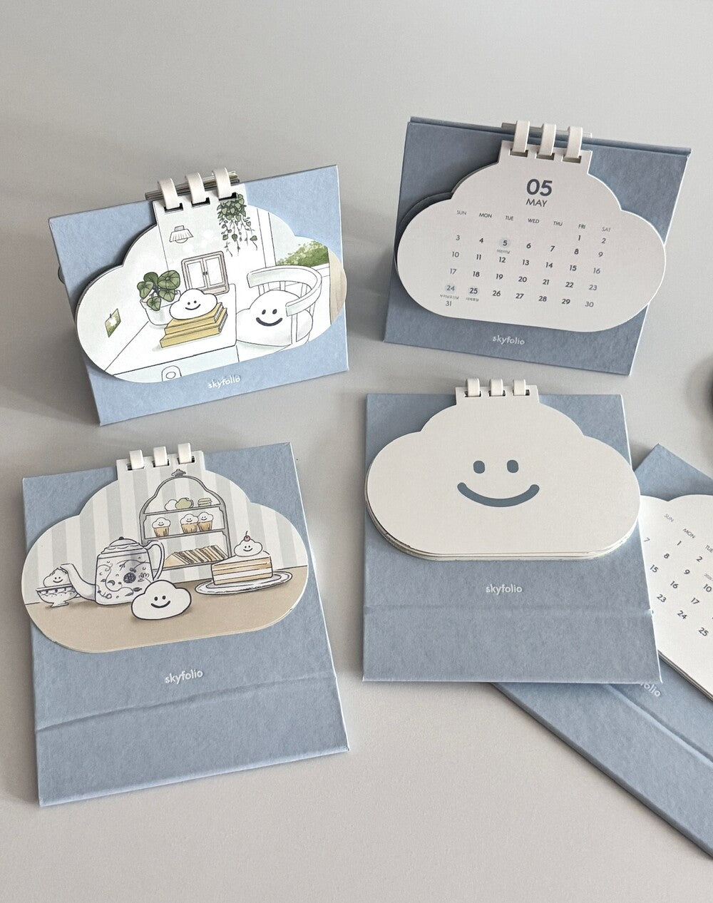 Skyfolio 2026 Cloud Calendar