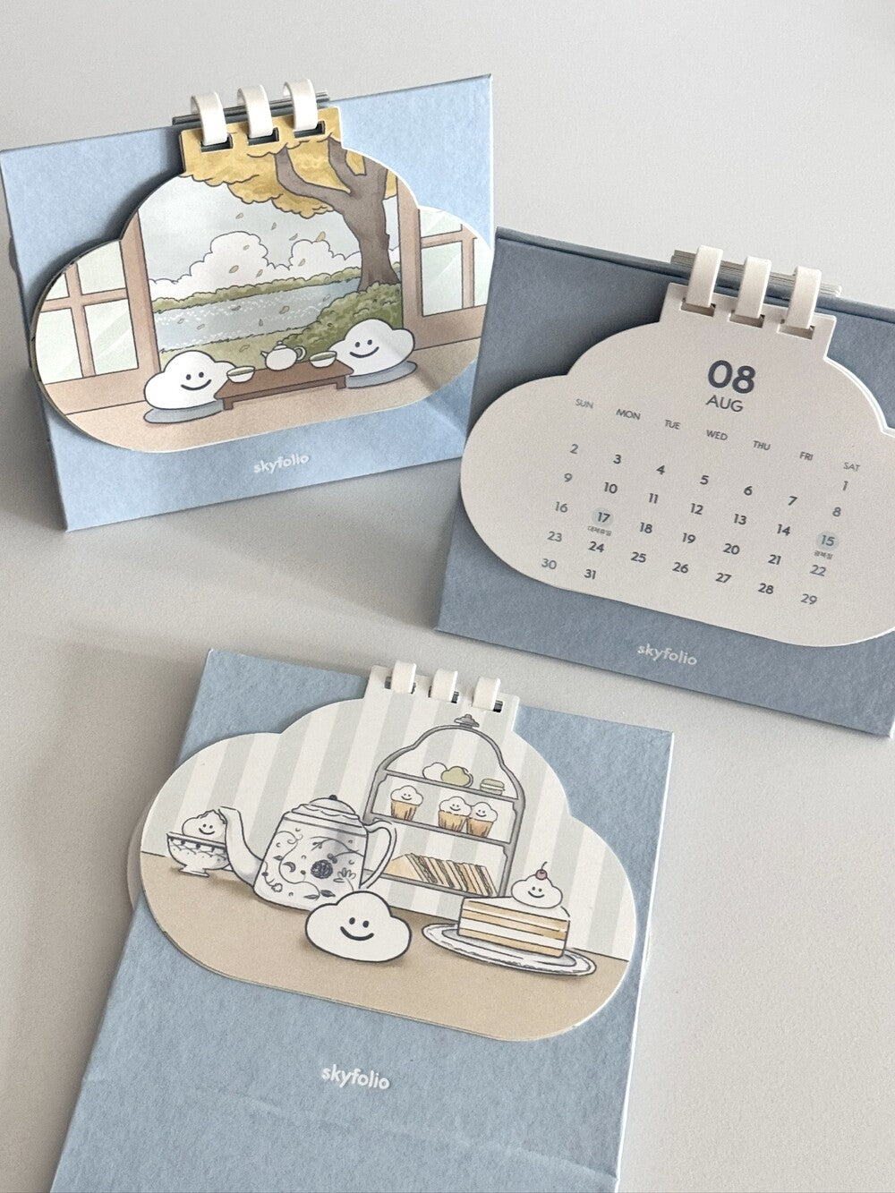 Skyfolio 2026 Cloud Calendar