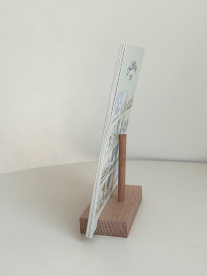 Skyfolio 2026 Postcard Calendar (B6) +Wood Holder