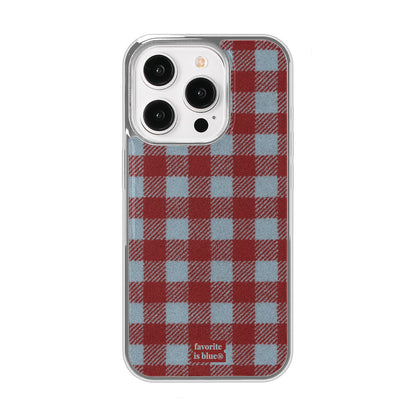 Midmaly Blanket Phone Case (Silver Bumper)