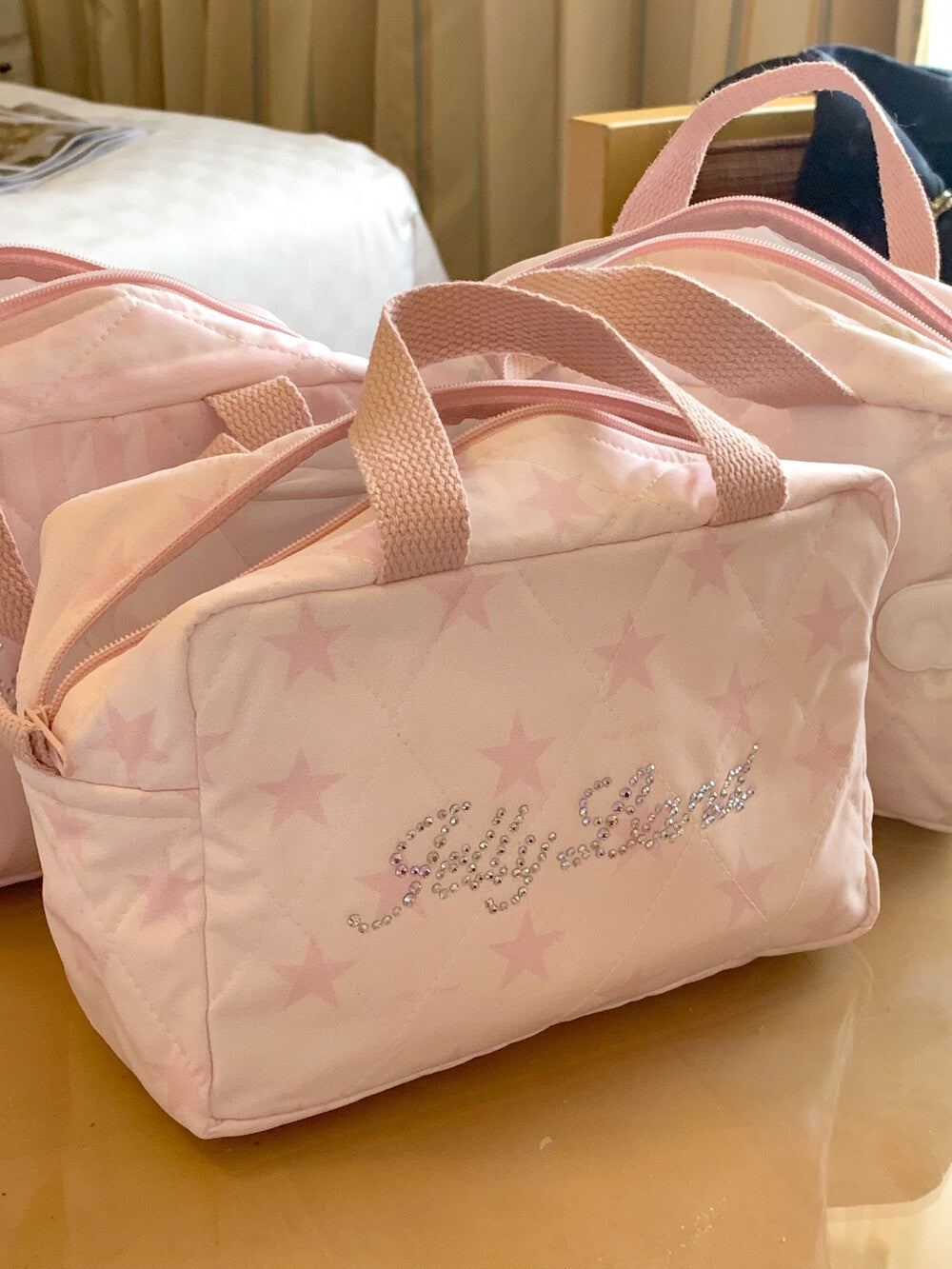 Jellyland Signature Pouch - Pink Star 手提化妝袋