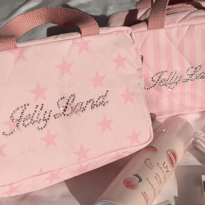 Jellyland Signature Pouch - Pink Star 手提化妝袋