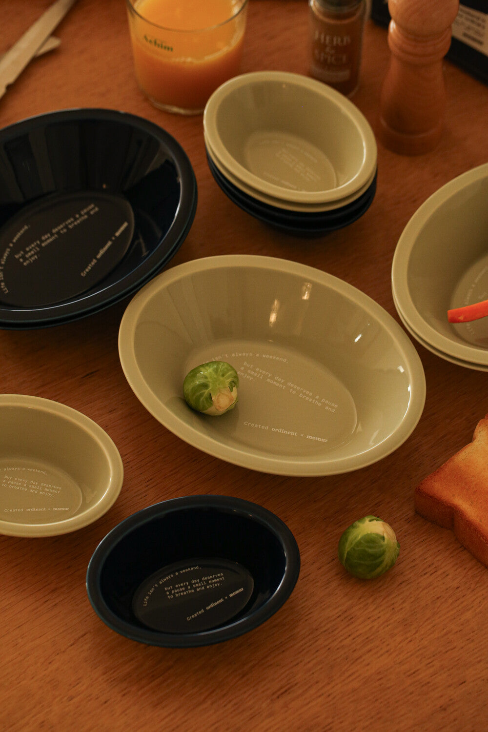 [29edition] Ordinant x Momur Weekend Oval Bowl (S/M)