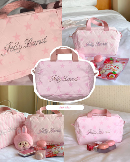 Jellyland Signature Pouch - Pink Star 手提化妝袋