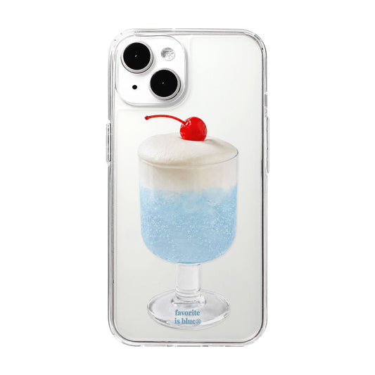 Midmaly Blue Cream Soda Phone Case (Jelly Hard/Magsafe 透明殼)