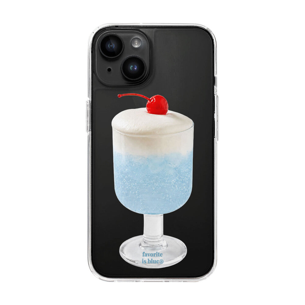 Midmaly Blue Cream Soda Phone Case (Jelly Hard/Magsafe 透明殼)