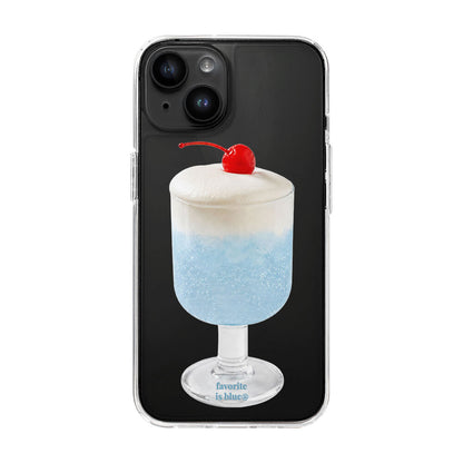 Midmaly Blue Cream Soda Phone Case (Jelly Hard/Magsafe 透明殼)