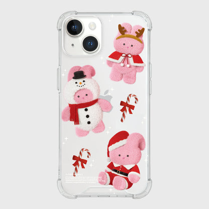 Pattern Happy Holiday Windy Phone Case (Clear/Tank Clear/Clear Card Storage)