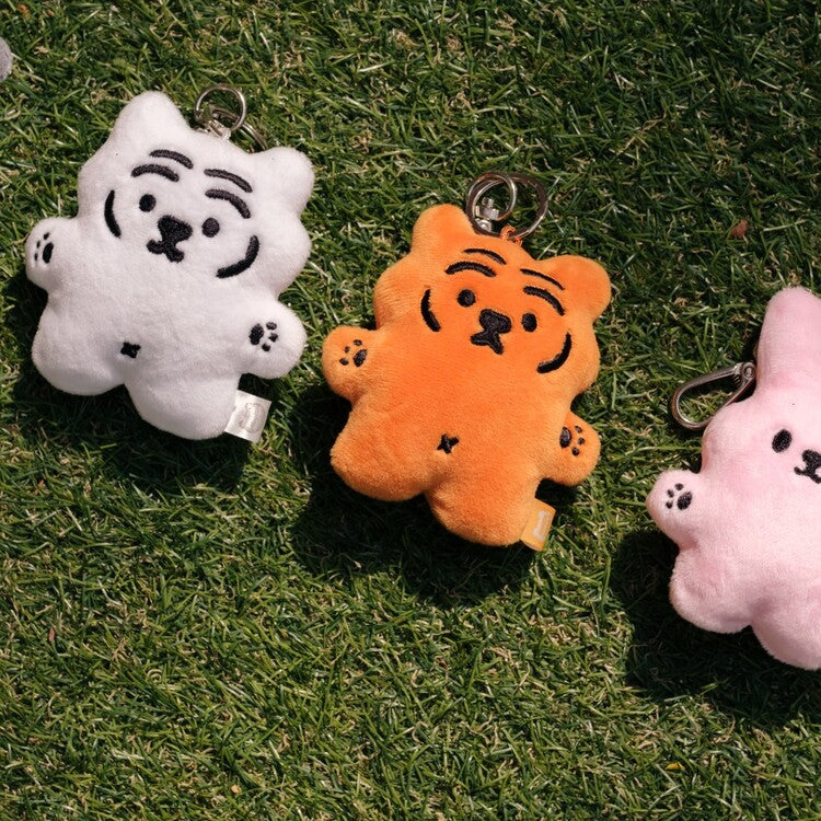 【現貨95折】Muzik Tiger Flat Doll Keyring #橙色老虎